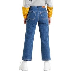 Levi's Ribcage Ankle Utility Straight Leg Carpenter Pants Jeans